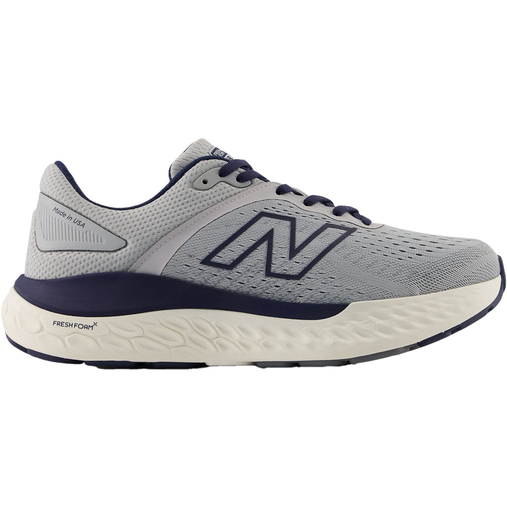 New Balance Fresh Foam X M1540GR4 - Made in USA (Stability Support) Men's Running Shoes Quartz Grey/Navy Mesh