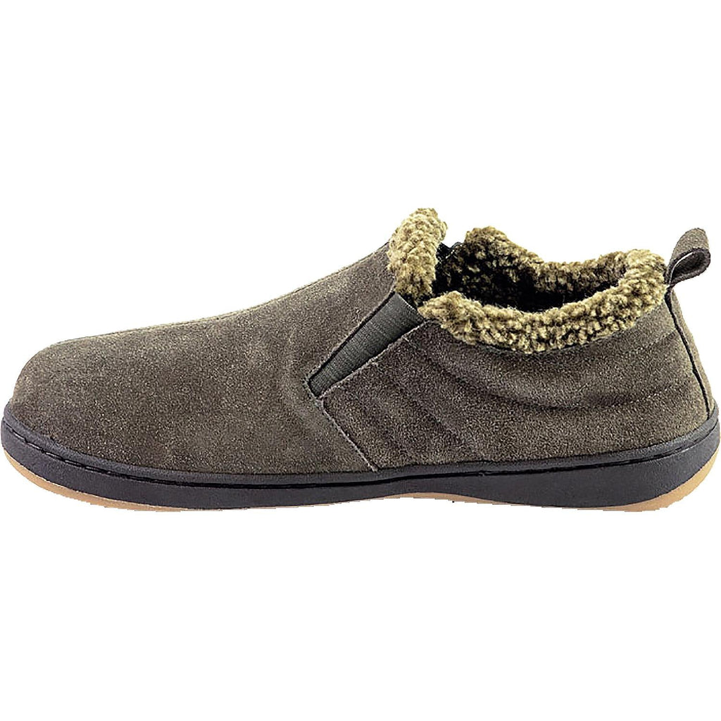 Tempur-Pedic Warrick Men's Slippers Charcoal Suede
