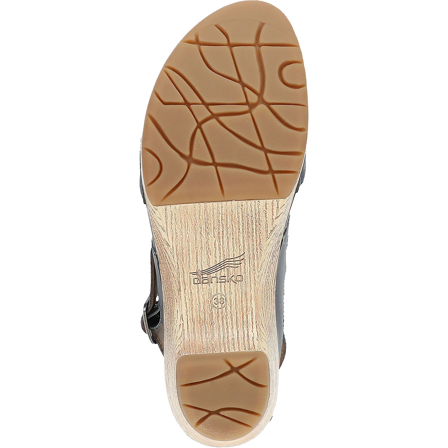 Dansko Lucia Women's MJ Sandals Denim Oiled Pull Up Leather