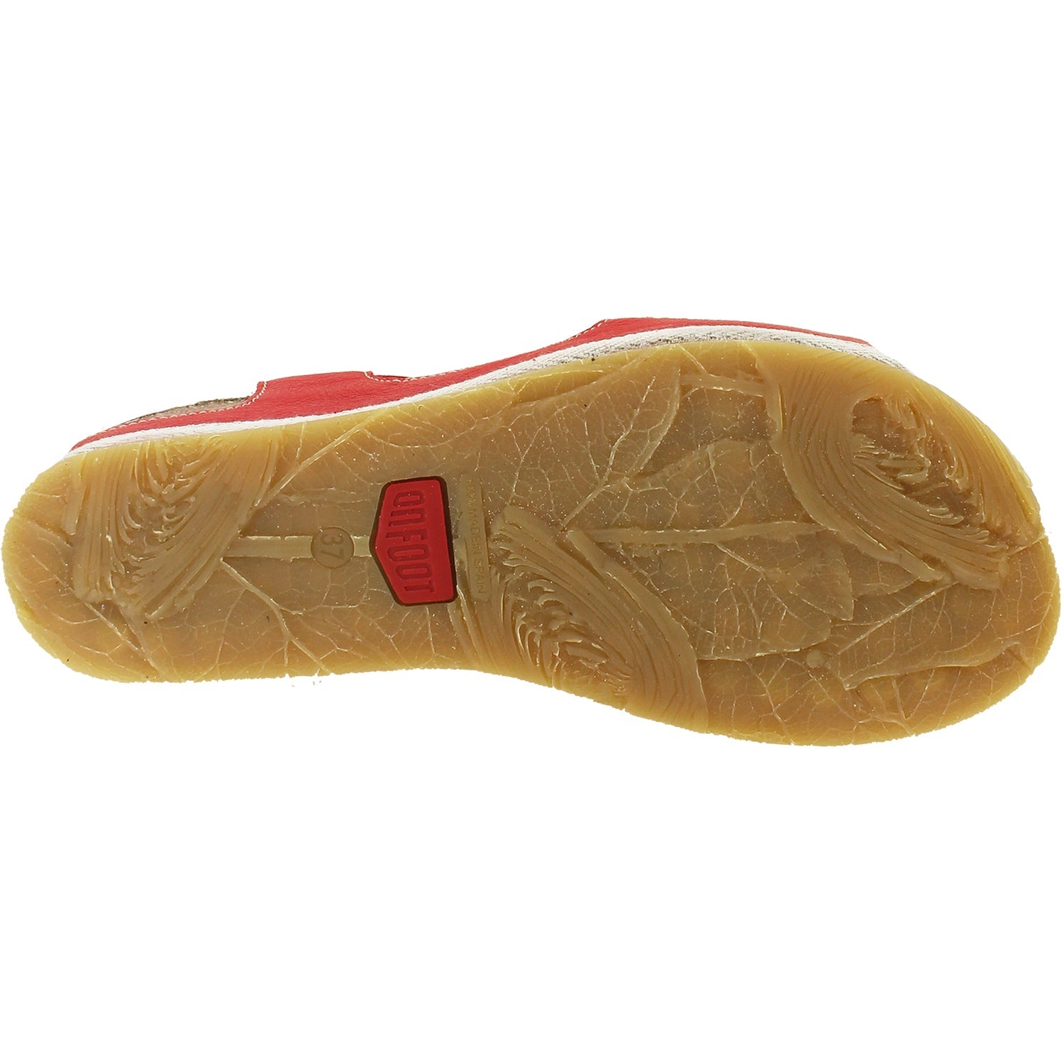 On Foot Cynara 203 Tucson Women's Platform Sandals Red Leather