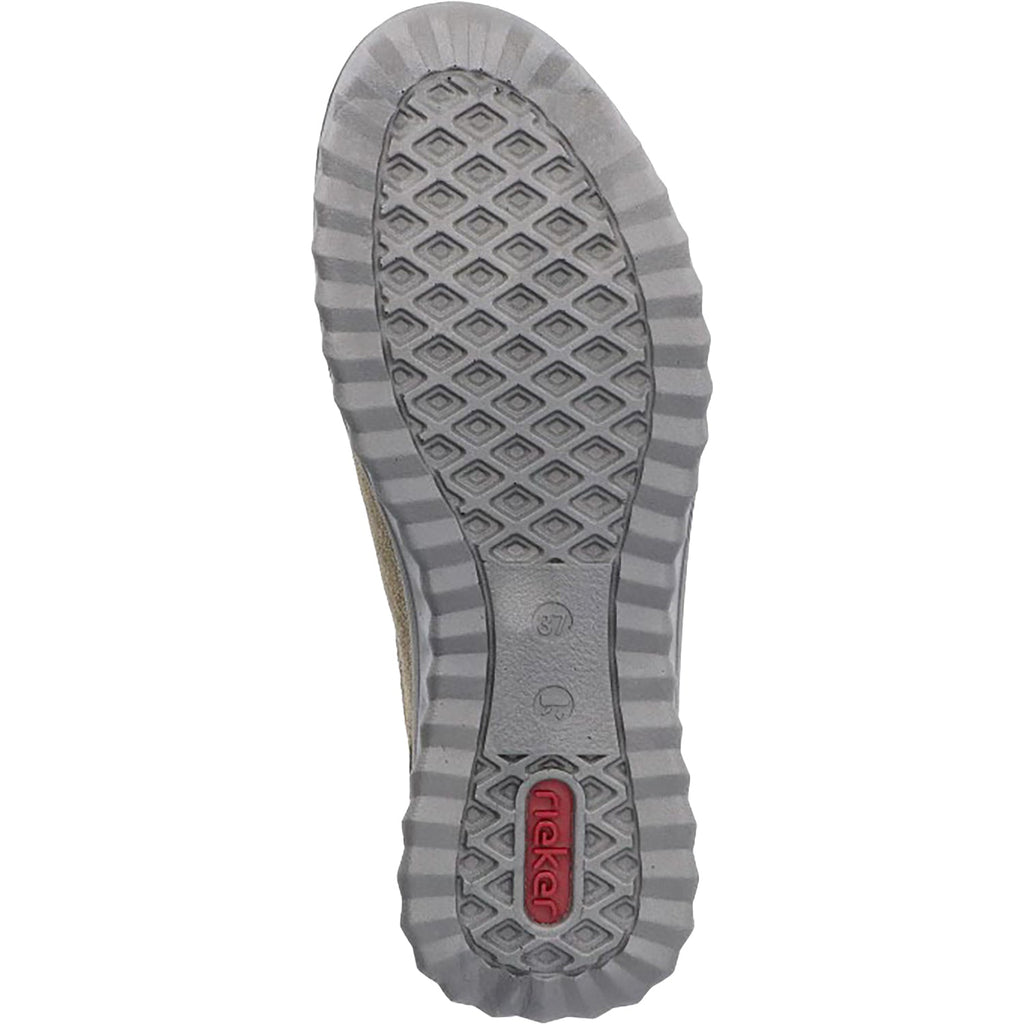Rieker 59000-54 Vegan Women's Shoes Khaki/Moor