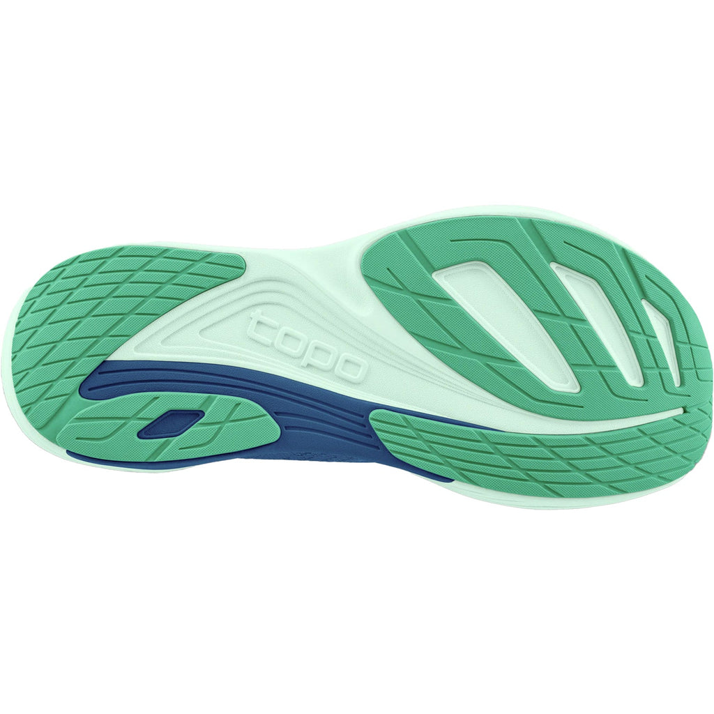 Topo Ultrafly 5 (Stability Support) Women's Athletic Shoes Blue/Aqua Mesh