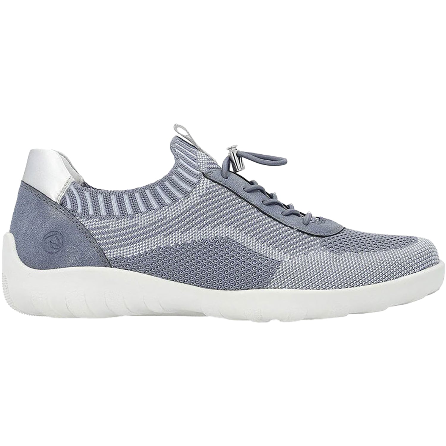 Remonte R3518-15 Liv 18 Women's Sneakers Jean-Ciel/Adria/Silver Stretch Fabric