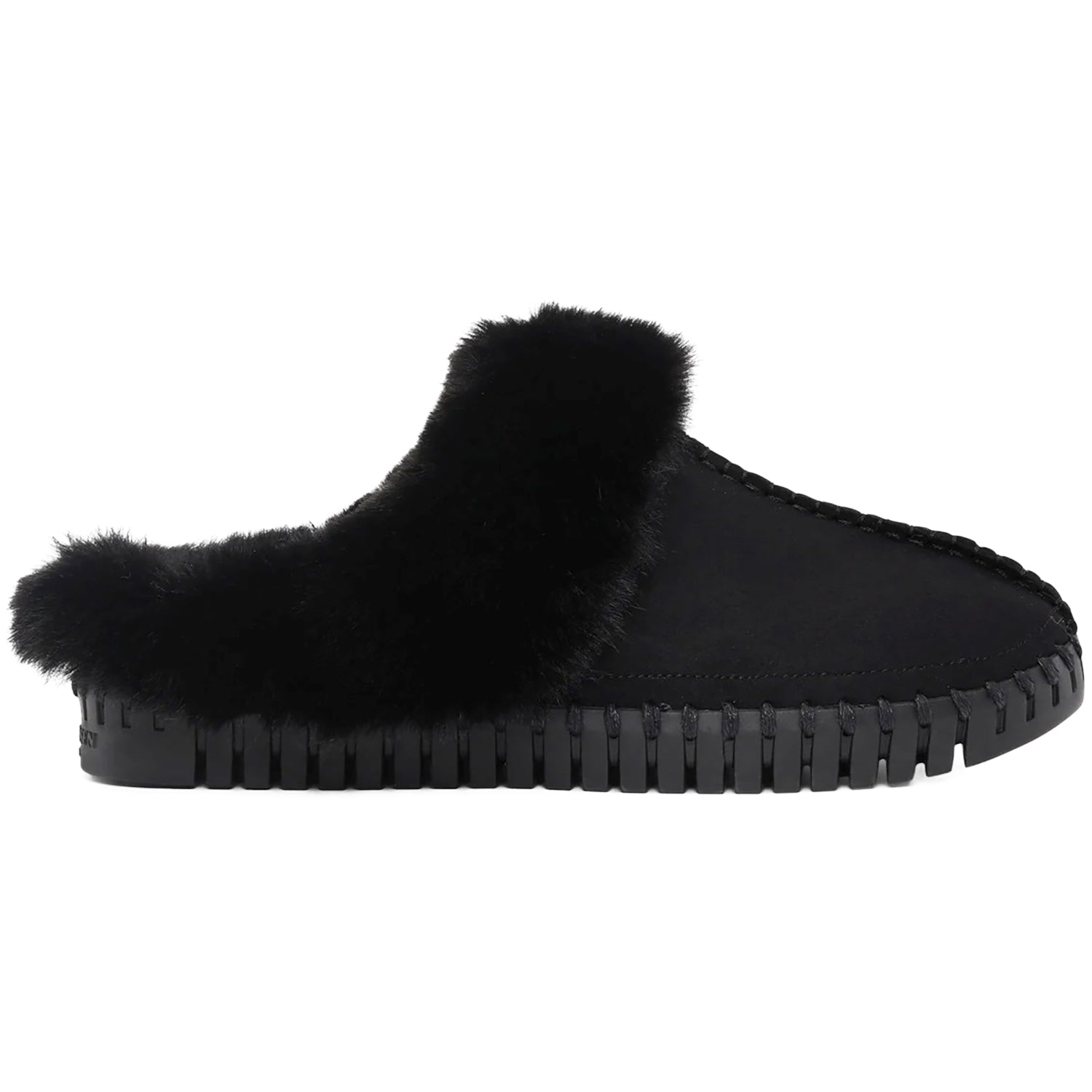 Ilse Jacobsen Tulip 3871 Slipper Women's Open Back Slippers Black/Black Synthetic