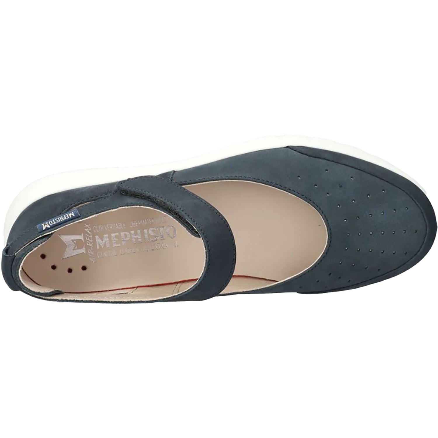 Mephisto Marsia Women's Sporty Mary Janes Jeans Blue Nubuck
