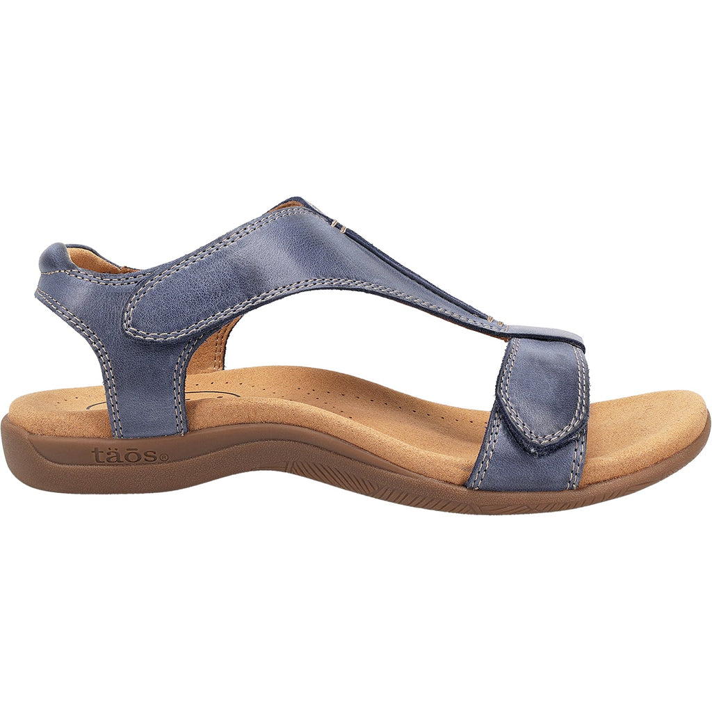 Taos The Show Women's Sandals Dark Blue Leather