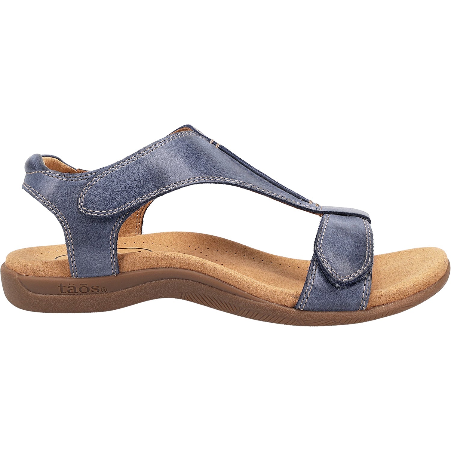 Taos The Show Women's Sandals Dark Blue Leather