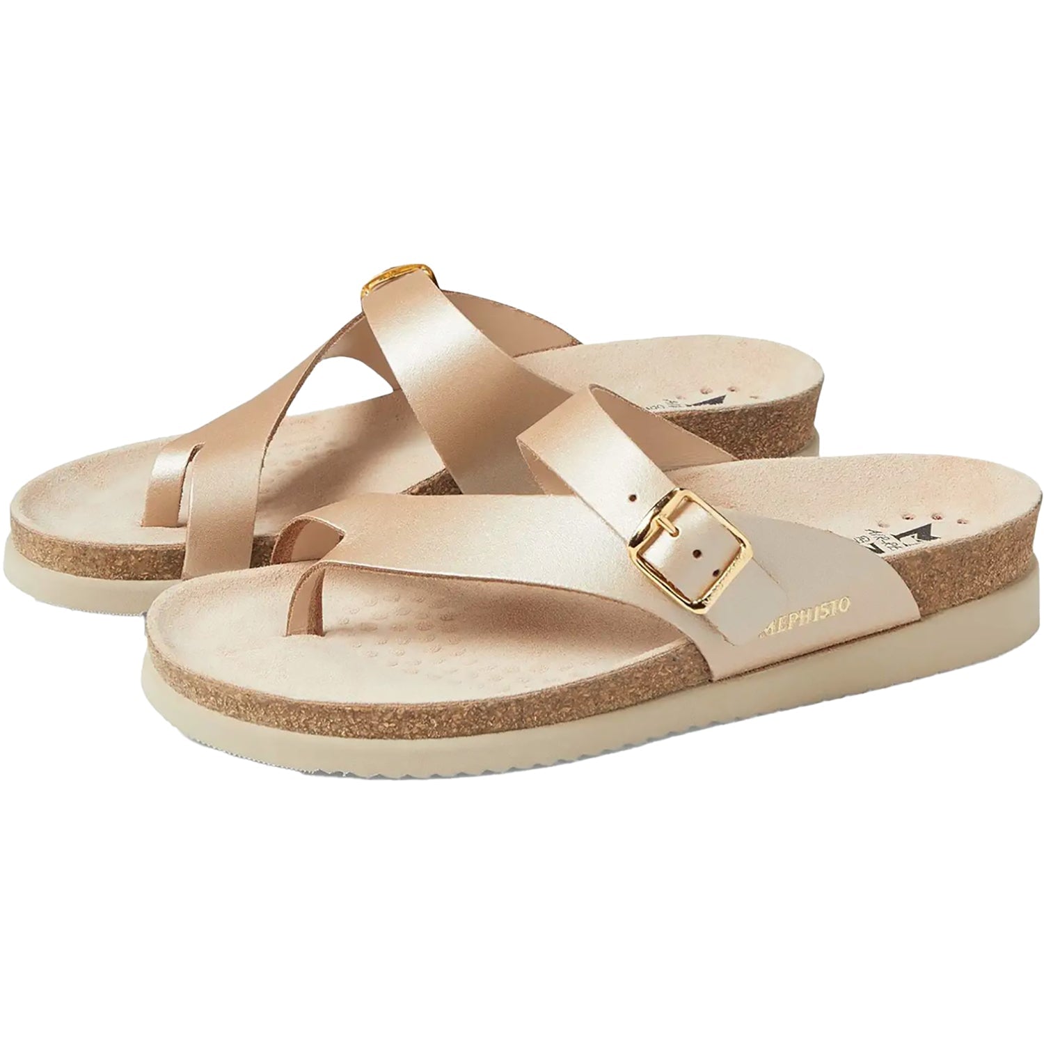 Mephisto Helen Women's Sandals Thong Sandals Platinum Perla