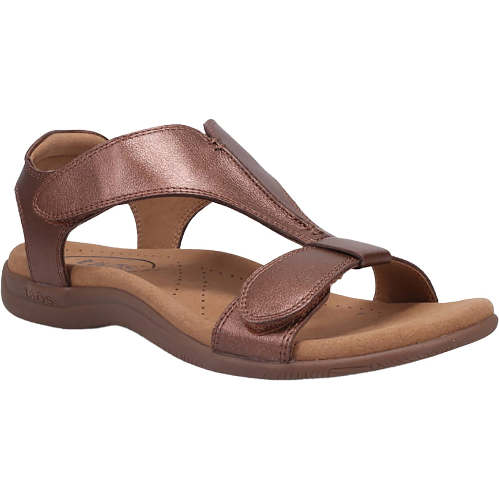 Taos The Show Women's Sandals Bronze Leather