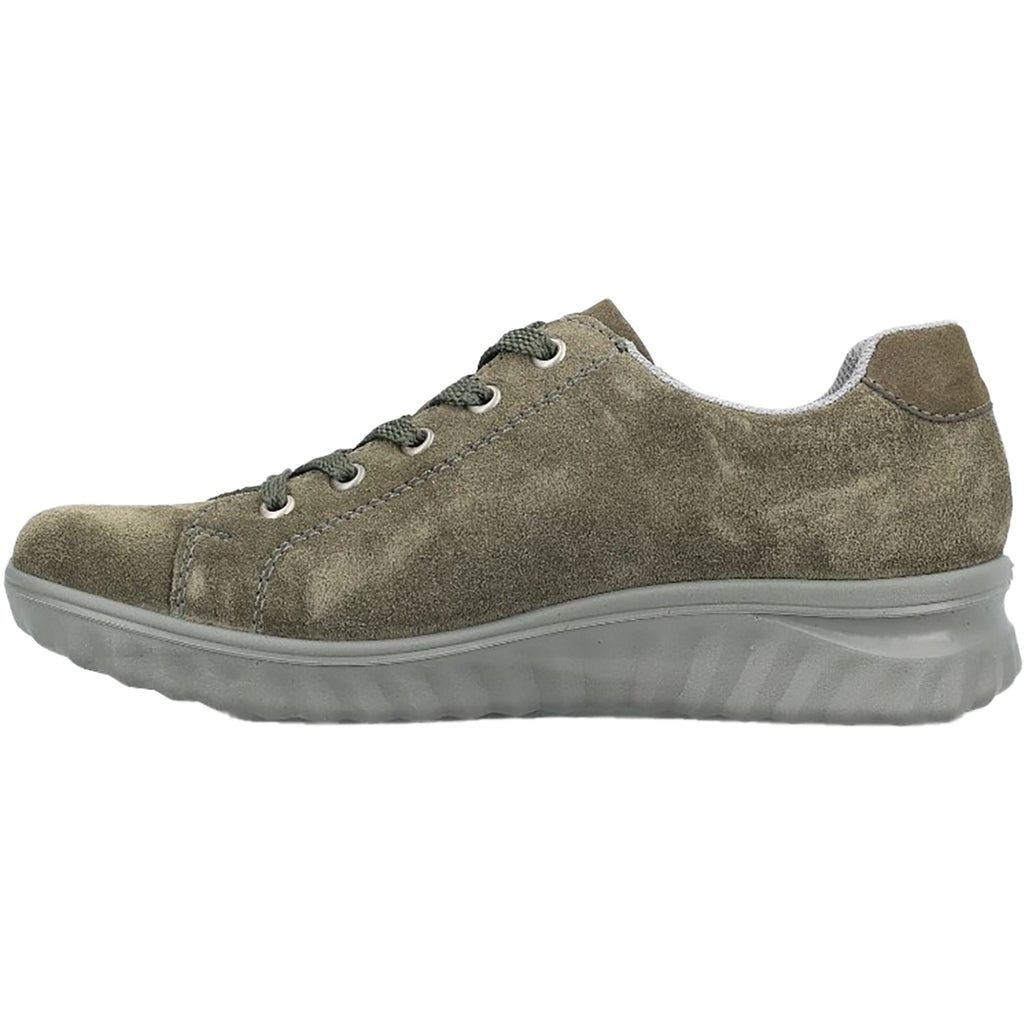 Rieker 59000-54 Vegan Women's Shoes Khaki/Moor
