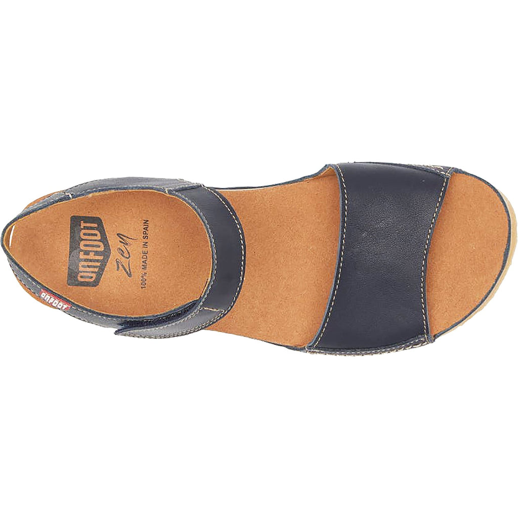 On Foot Cynara 203 Tucson Women's Sandals Marino Navy Leather