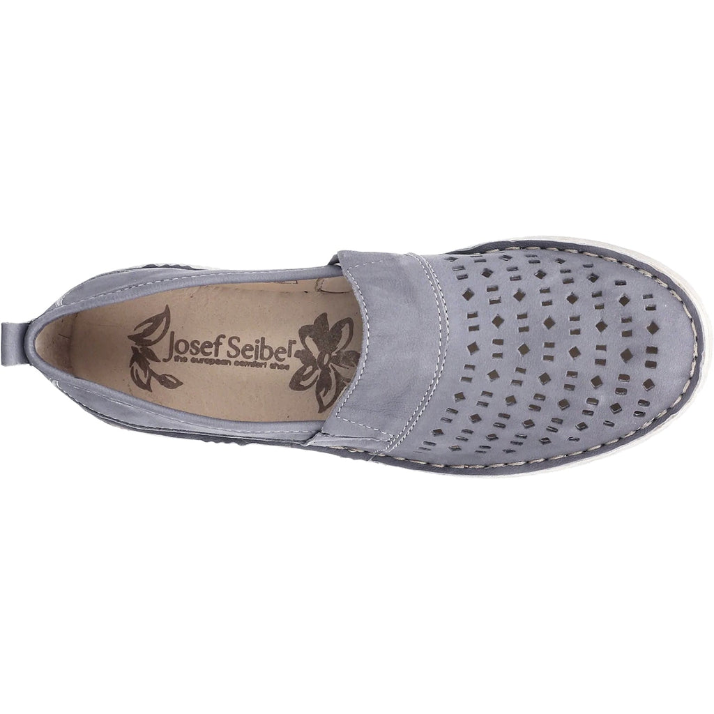 Josef Seibel Sofie 27 Women's Slip On Shoes Jeans Leather