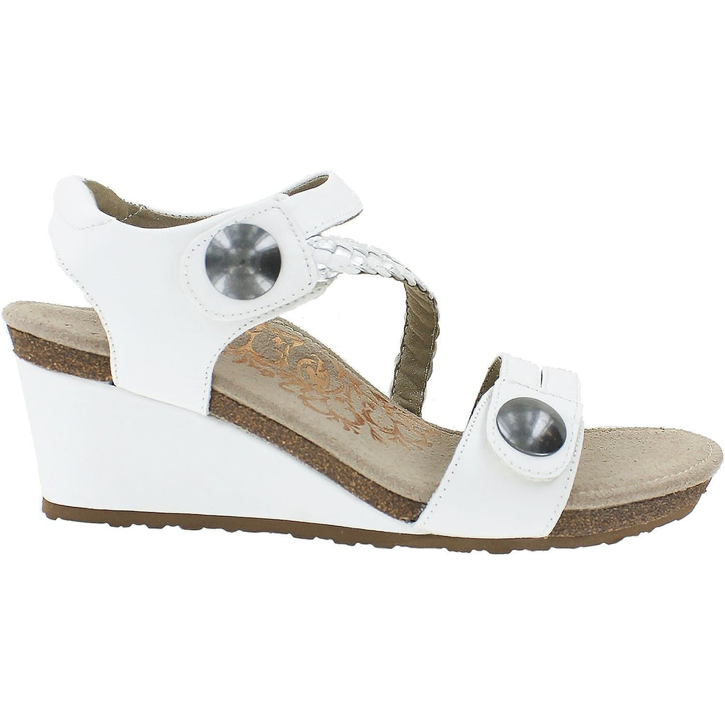 Aetrex Naya Women's Sandals White Leather
