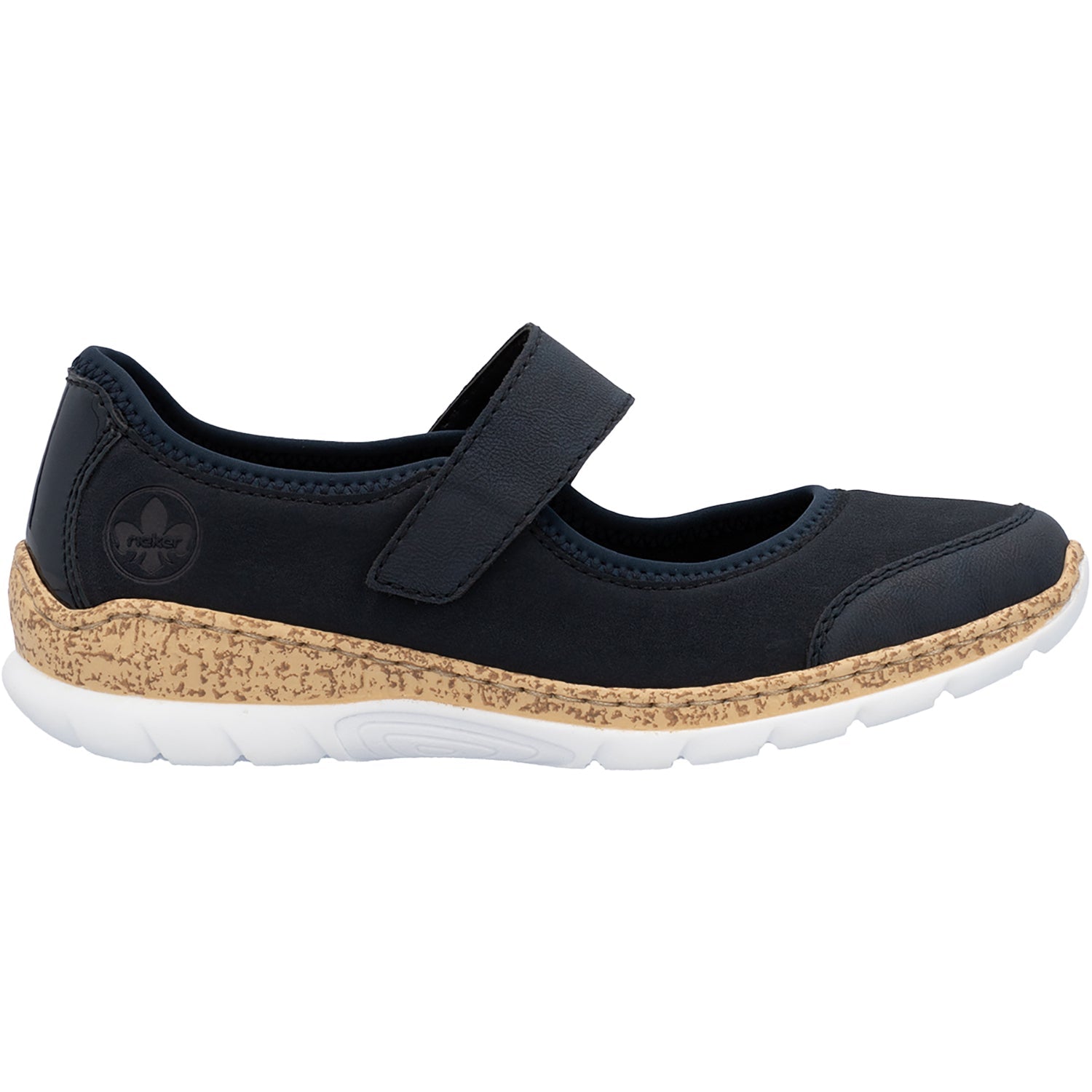 Rieker N42B0-14 Stretch Women's Mary Janes Sporty Pazifik/Pazifik