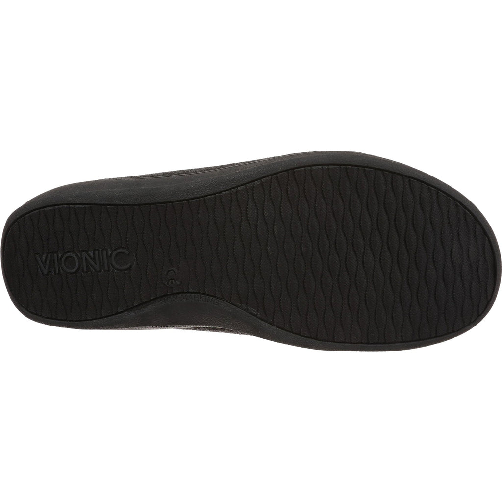 Vionic Unwind Wool Men's Slippers Black