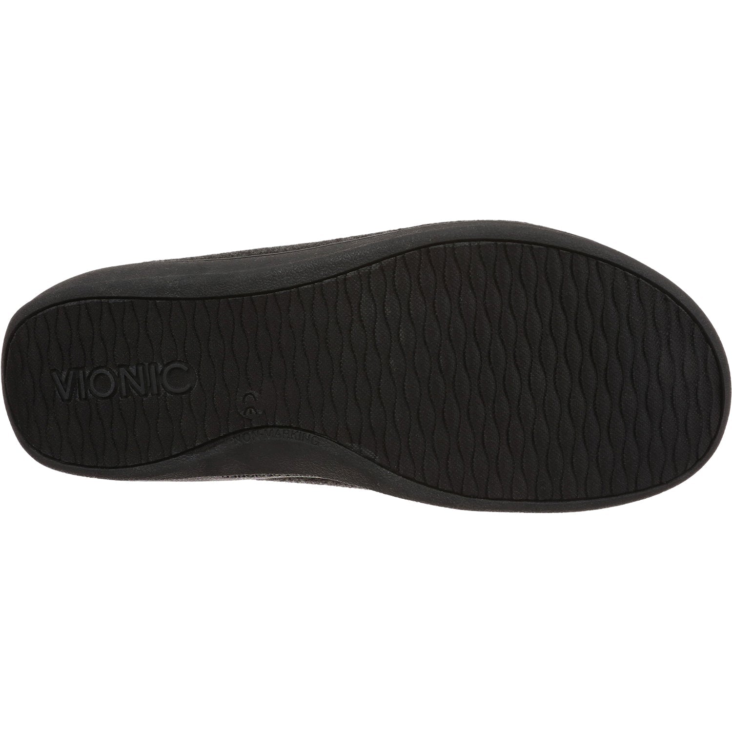 Vionic Unwind Wool Men's Slippers Black