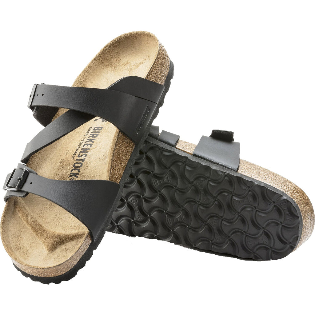 Birkenstock Salina Women's Slides Black Birko Flor