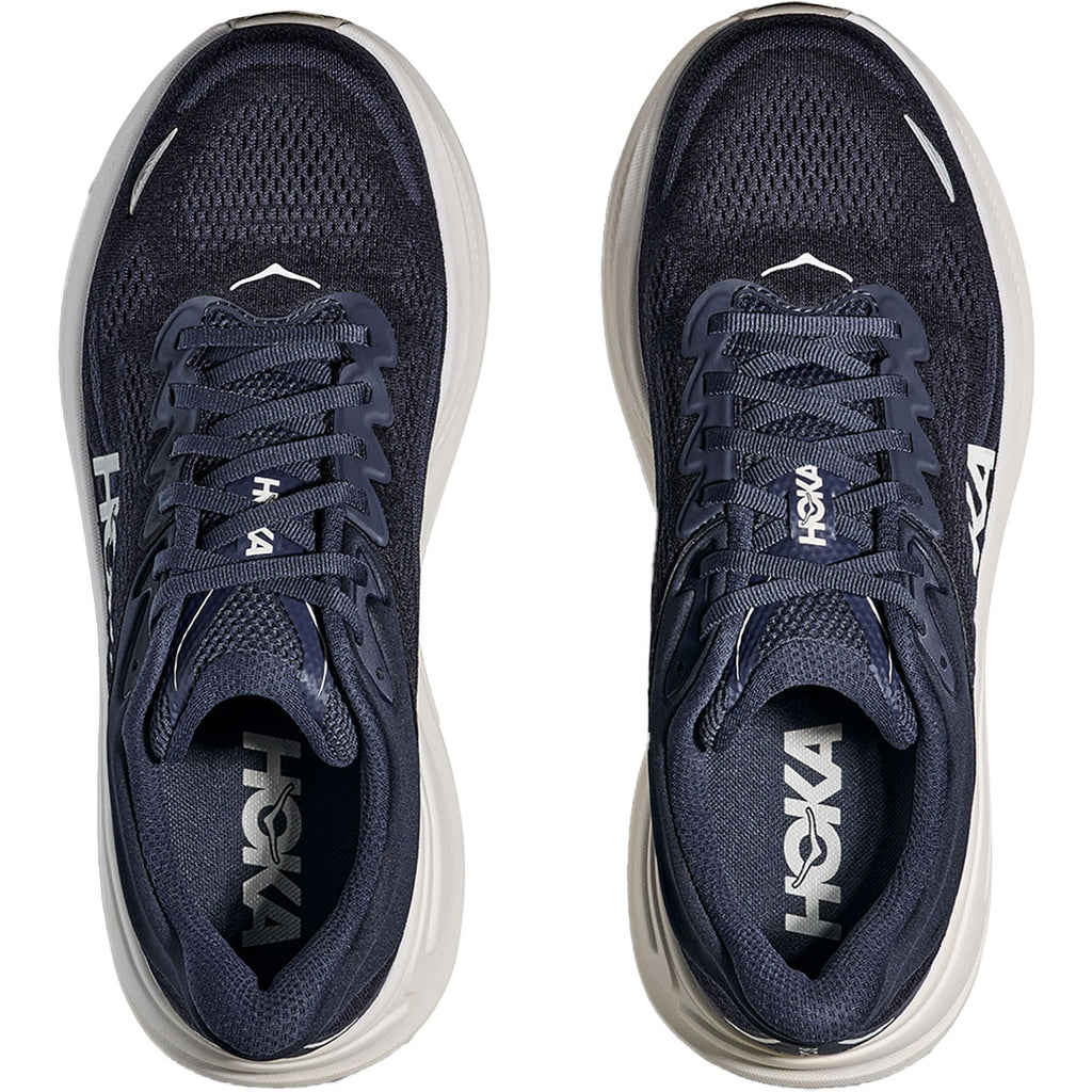 Hoka Bondi 9 Men Varsity Mesh (Neutral Support) Men's Athletic Shoes Varsity Navy / White