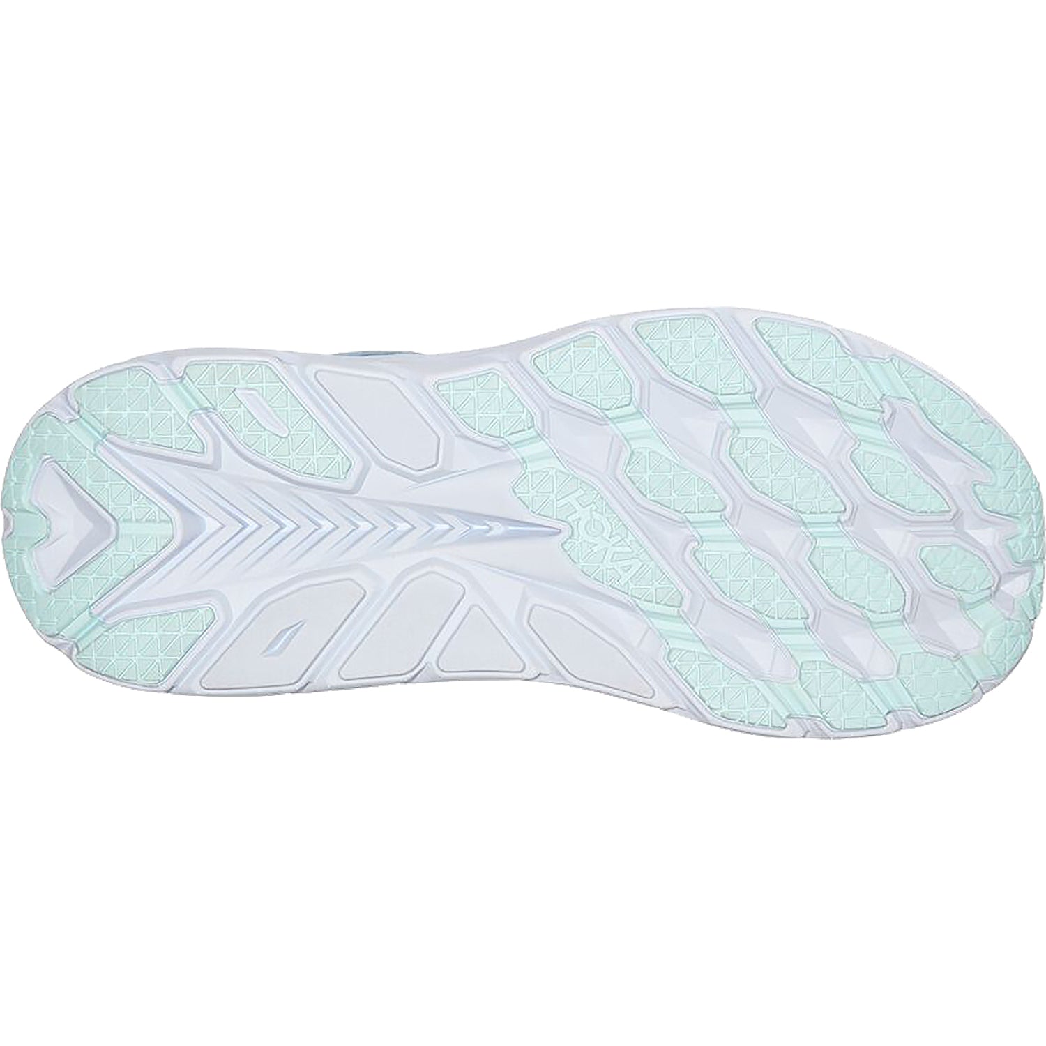 Hoka Clifton 8 Women's Training Shoes Blue Fog/Plein Air Mesh