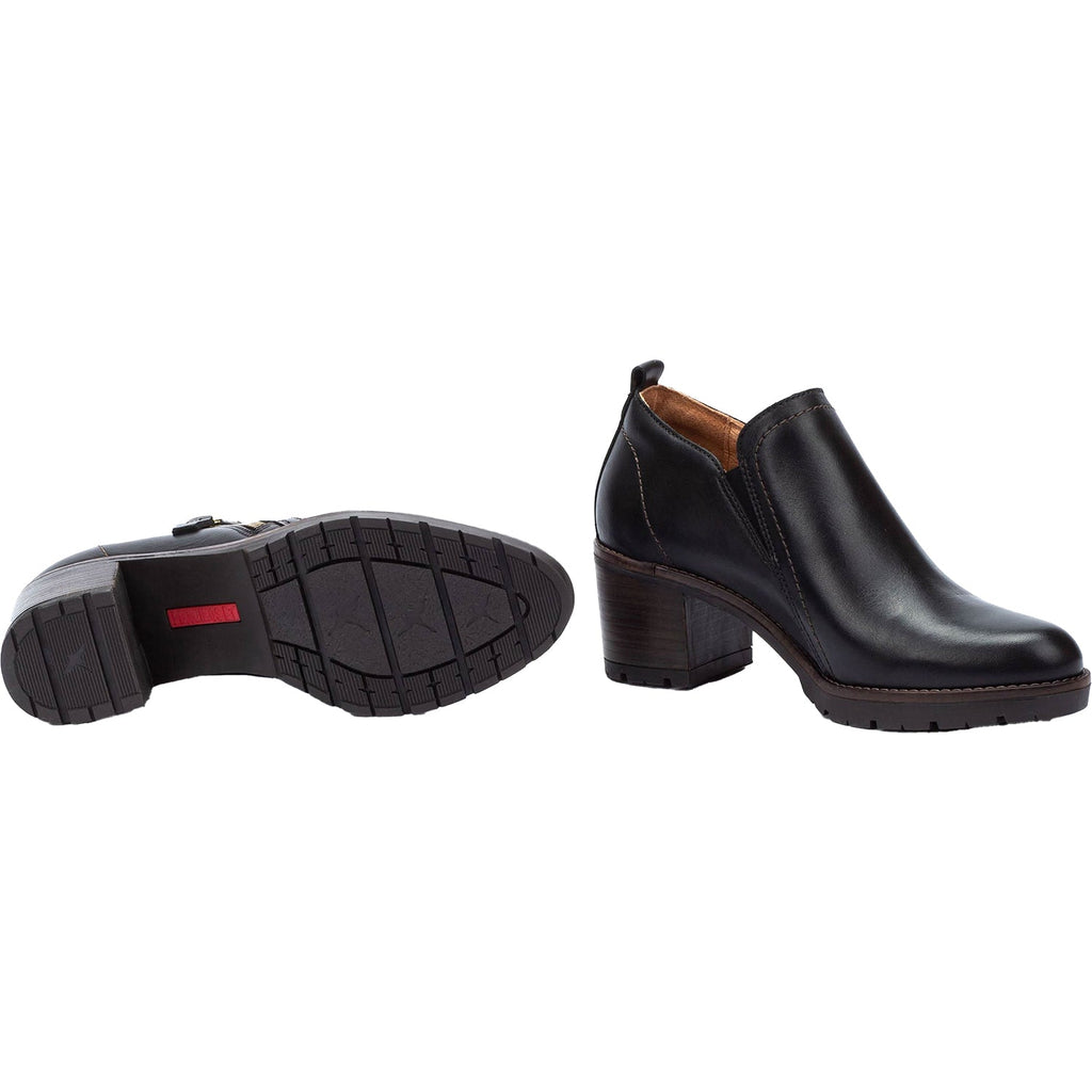Pikolinos Llanes W7H-7563 Women's Shoes Black Leather