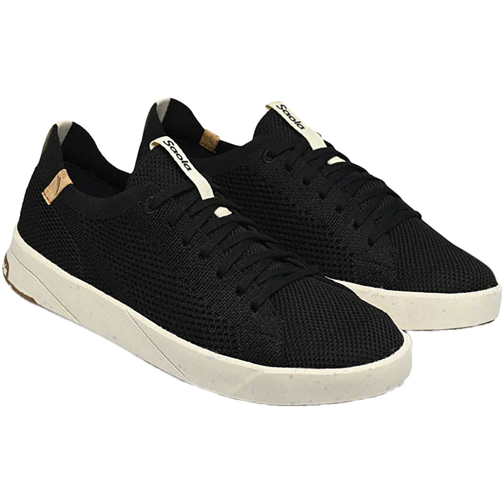 Saola Cannon Knit 20 Women's Sneakers Black Knit