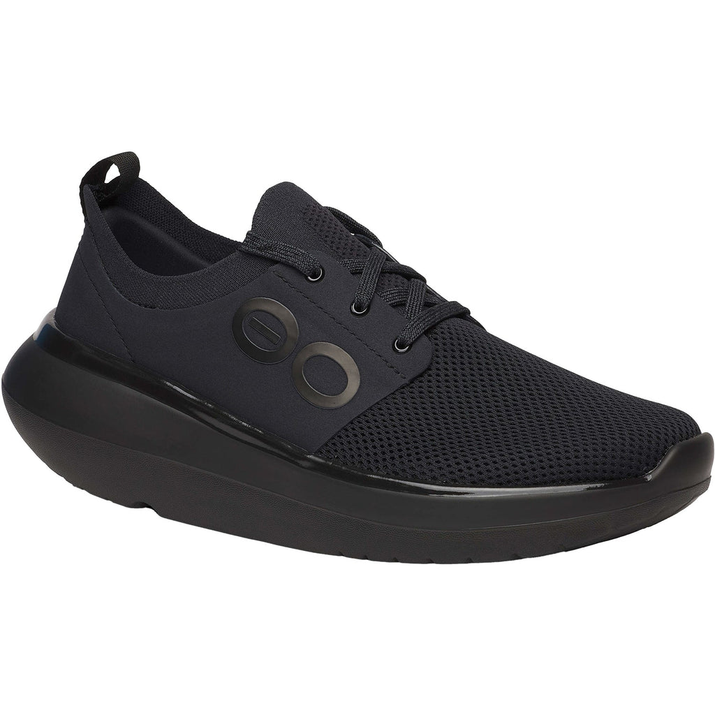 Oofos Oomy Stride Women's Recovery Black/Black Synthetic