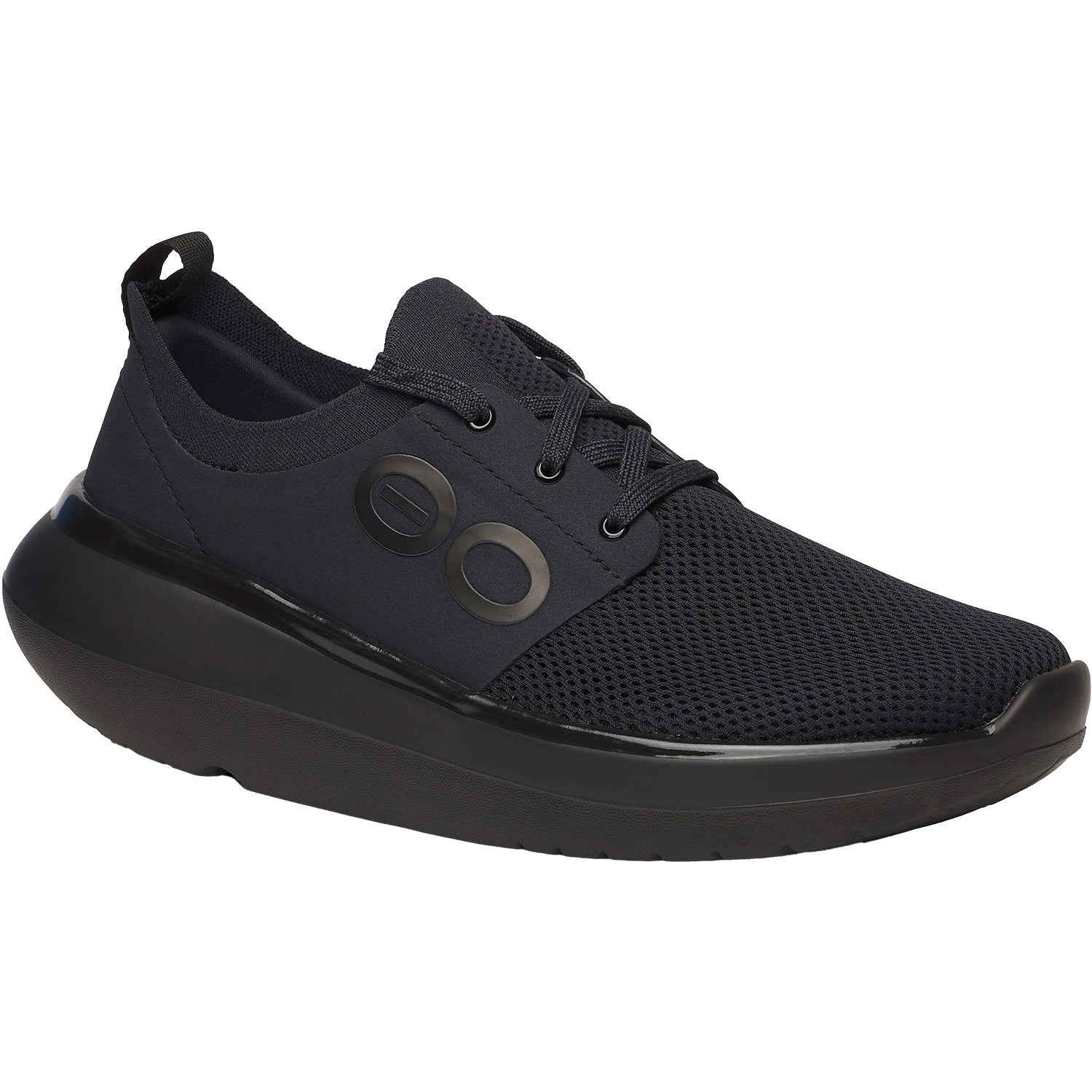 Oofos Oomy Stride Women's Recovery Black/Black Synthetic