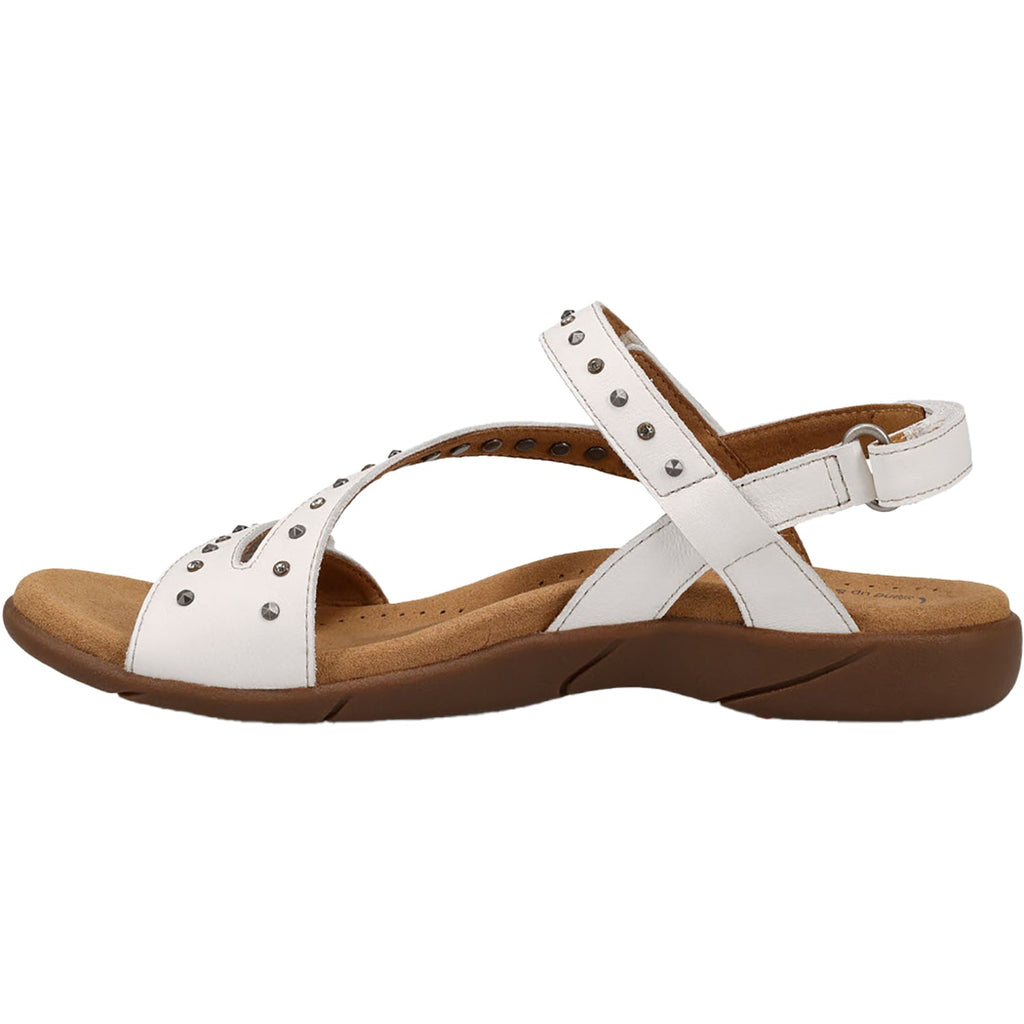 Taos Dazzle Women's Sandals White Leather