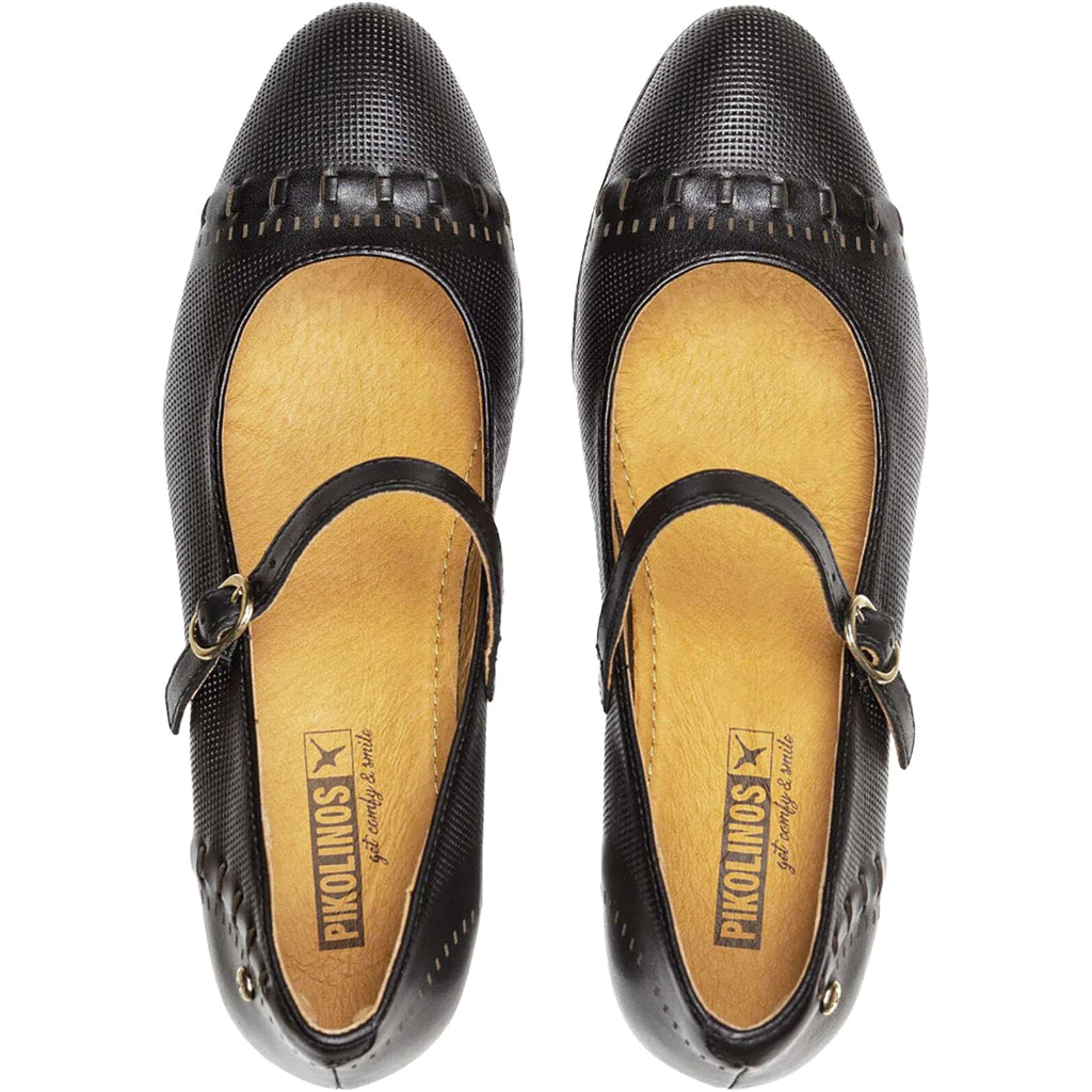 Pikolinos Calafat W1Z-5797 Women's Dress Shoes Black Leather