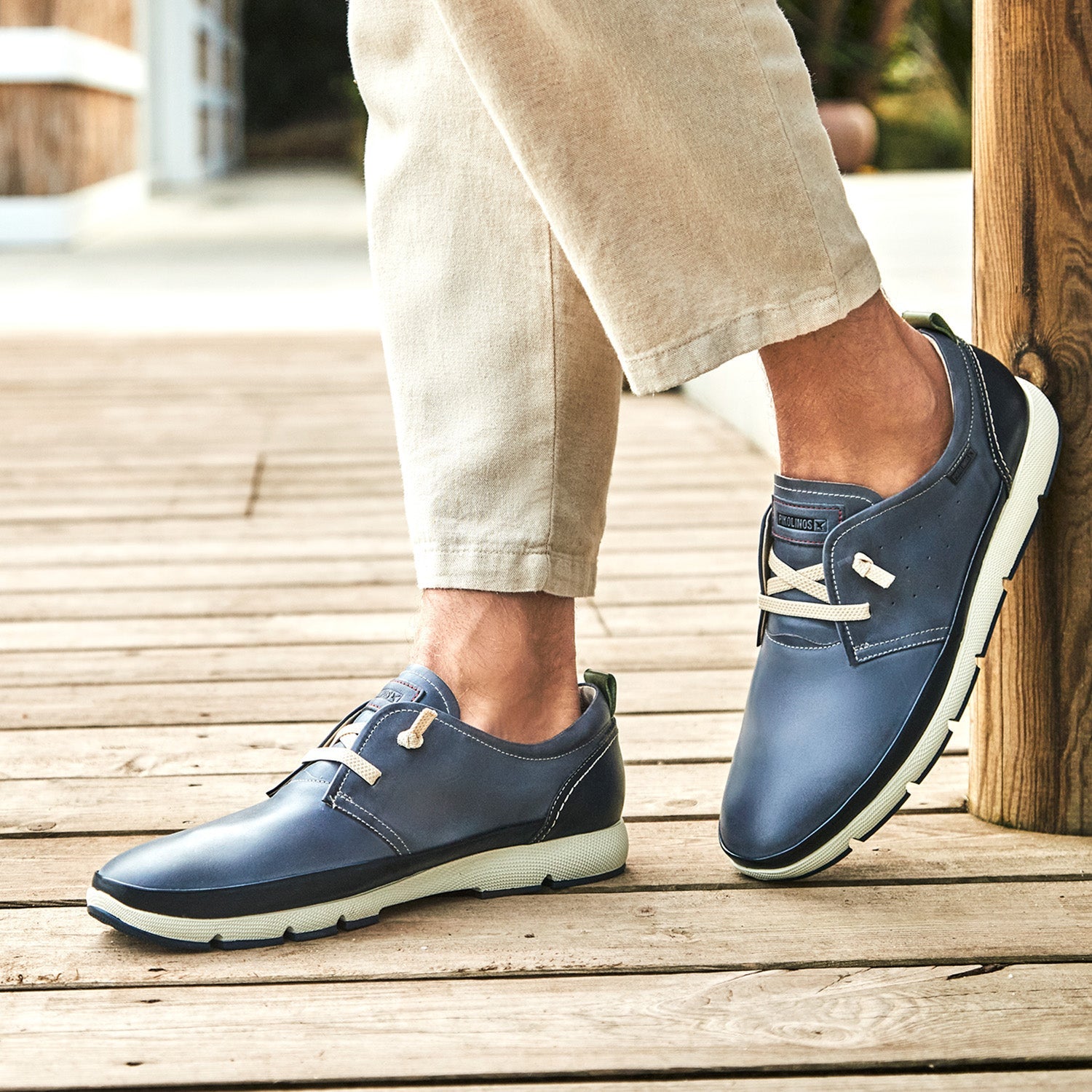 Pikolinos Fuencarral M4A-4266C1 Men's Shoes Pacific