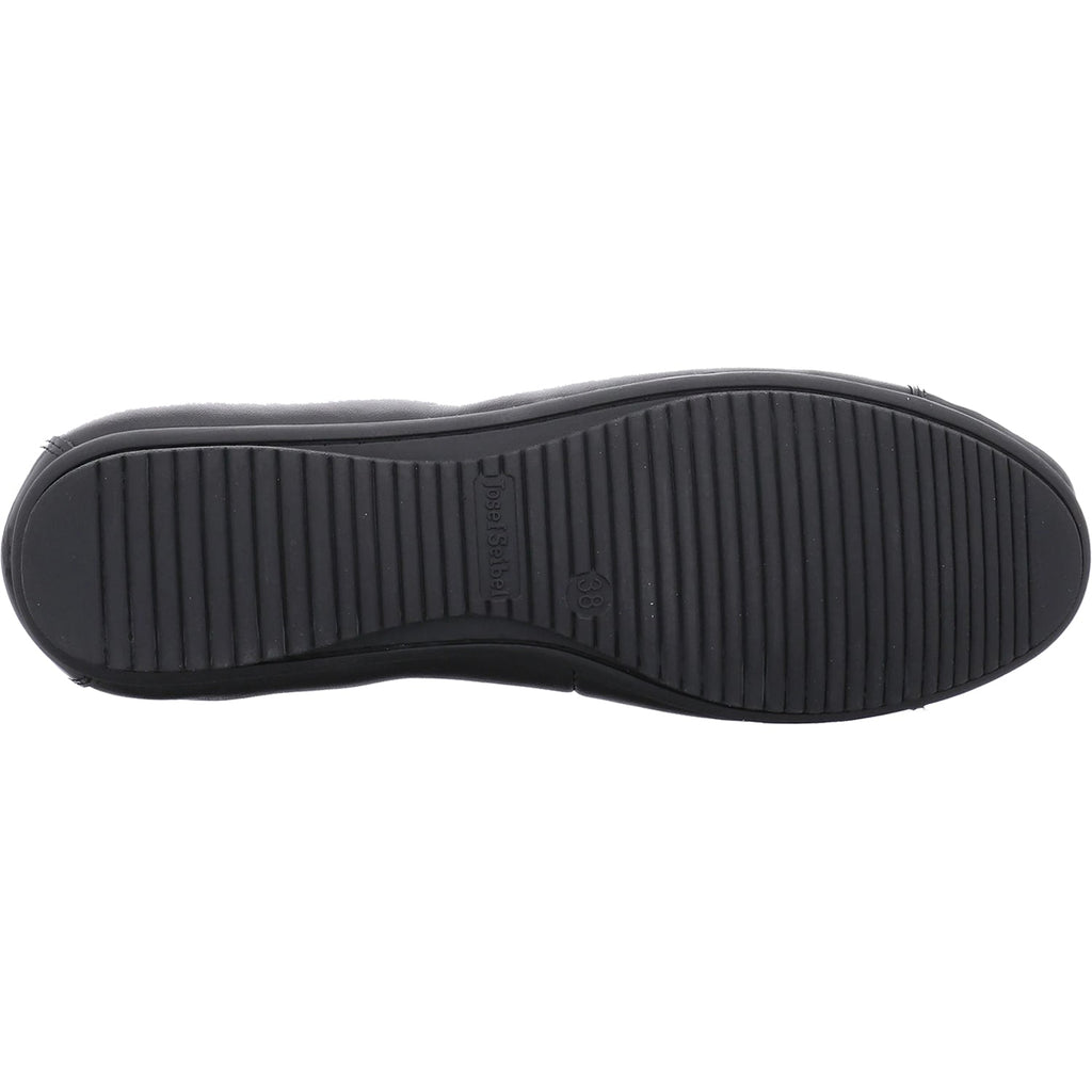 Josef Seibel Pippa 04 Women's Slip On Flats Black Leather