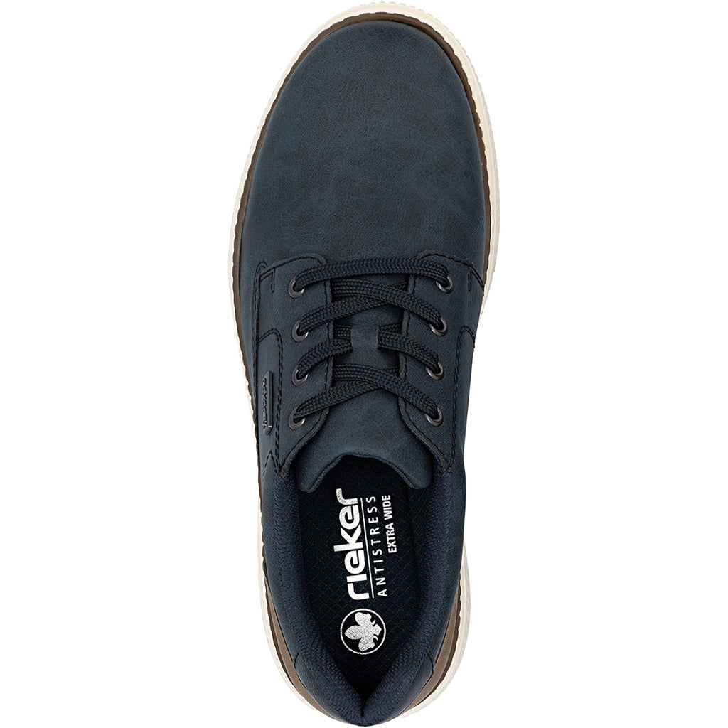 Rieker B3317-14 Stan Men's Lace Up Shoes Midnight/Muss/Lake