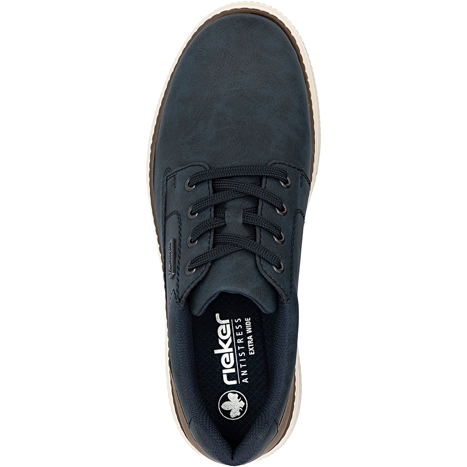 Rieker B3317-14 Stan Men's Lace Up Shoes Midnight/Muss/Lake