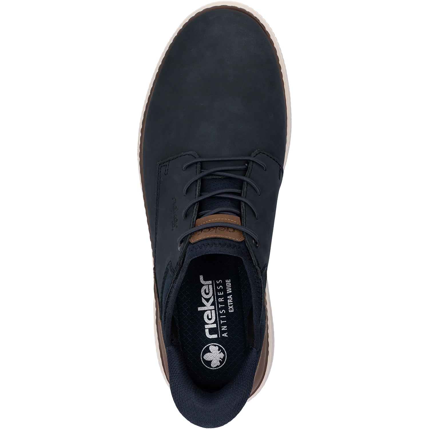 Rieker Hands-Free Men's Lace Up Shoes Slip Ons Midnight/Pazifik