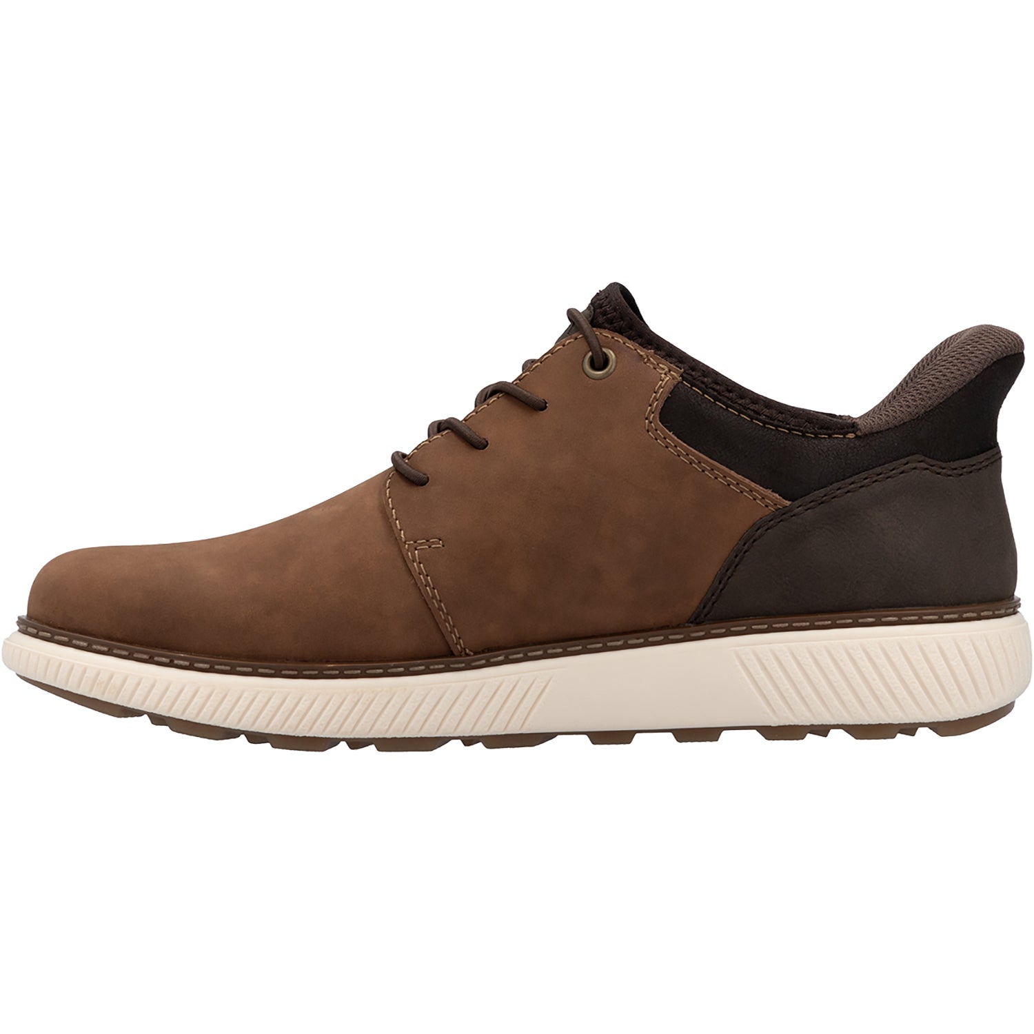 Rieker B3357-24 Hands-Free Men's Hands-Free Lace Up Shoes Brown