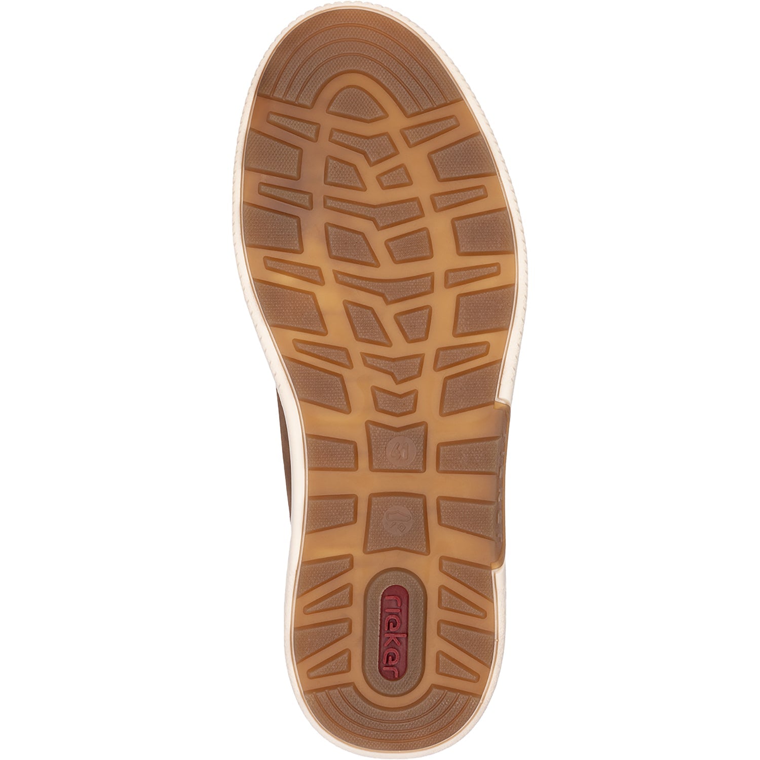 Rieker B3357-24 Hands-Free Men's Hands-Free Lace Up Shoes Brown