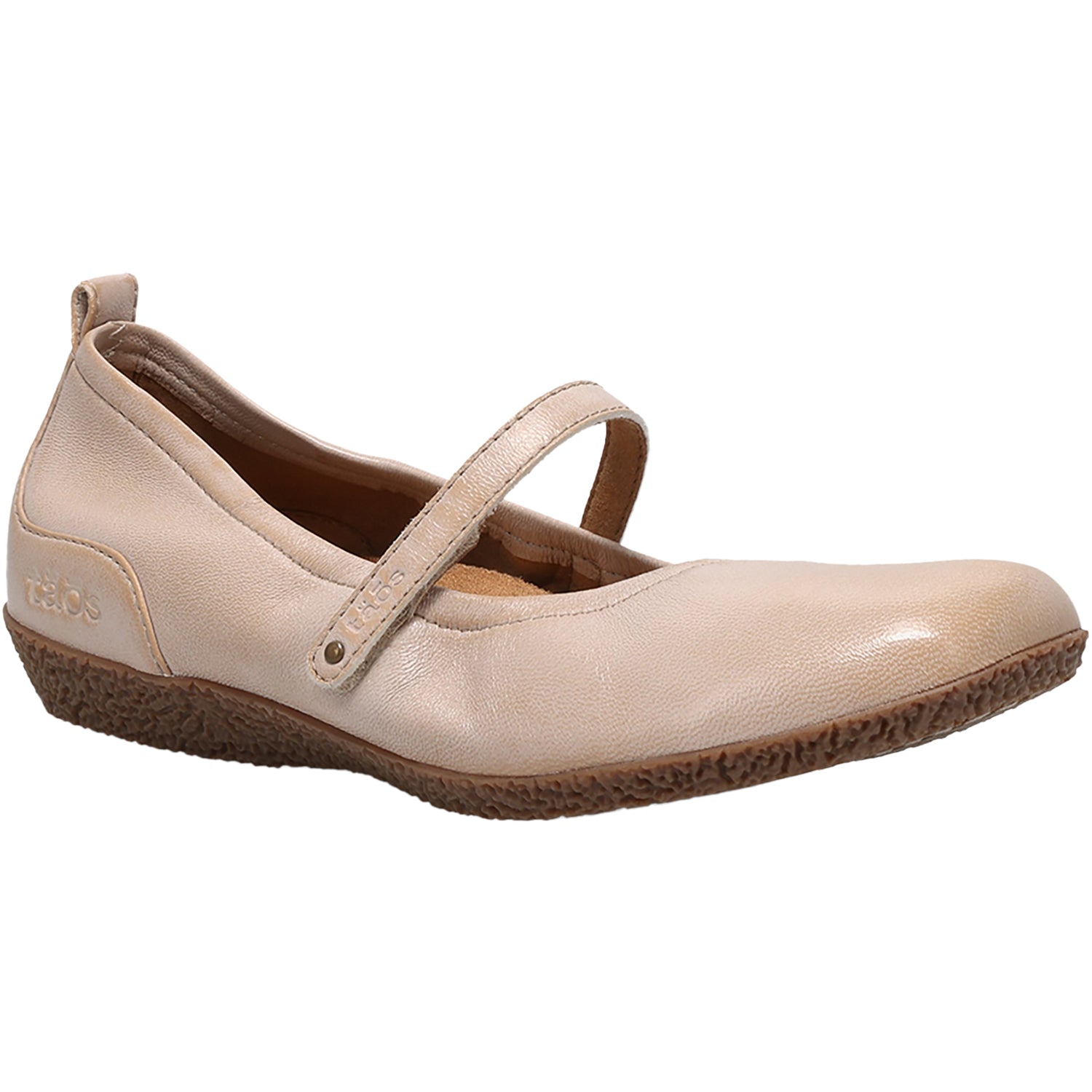 Taos Babble Women's Mary Jane Oyster Leather