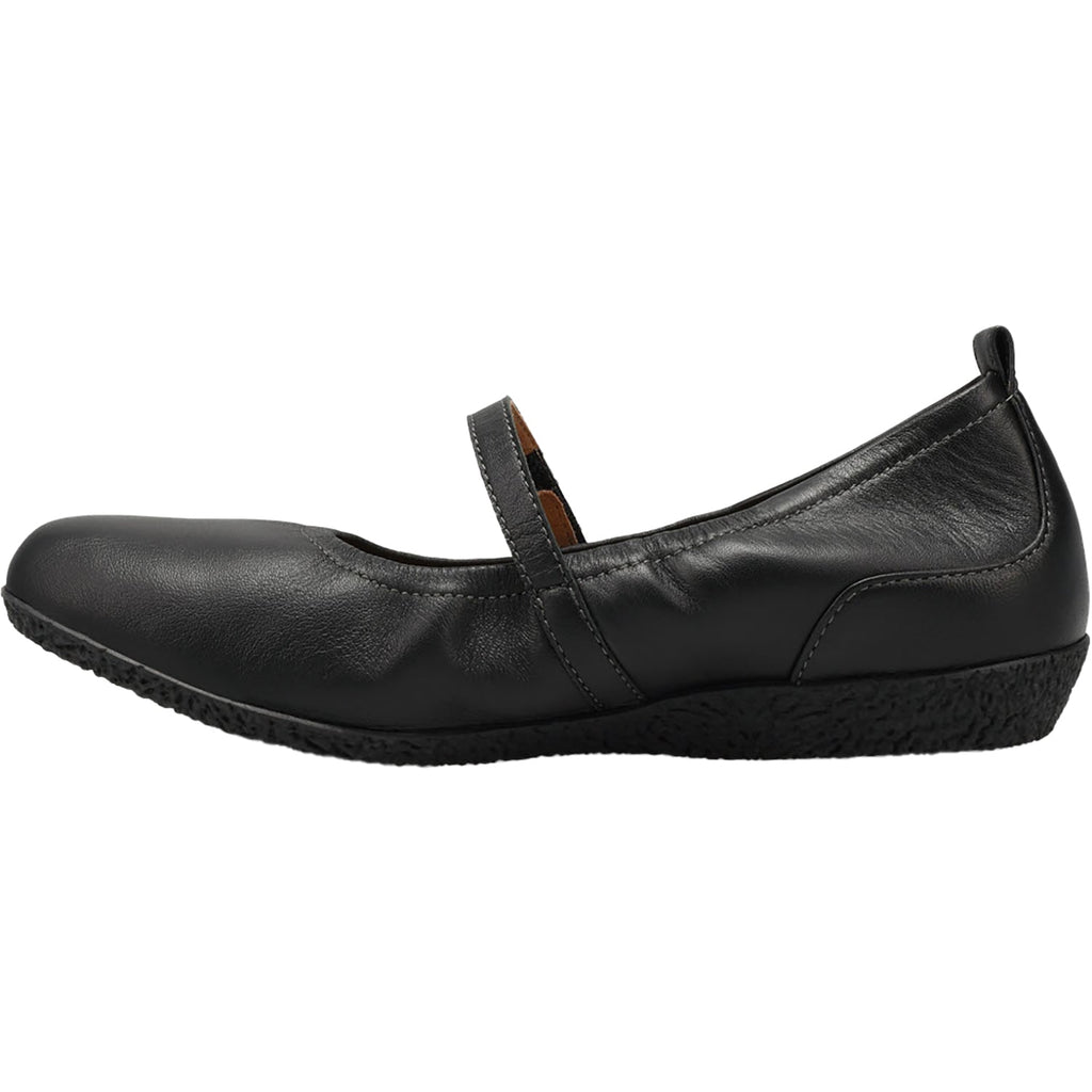 Taos Babble Women's Mary Janes Black Leather