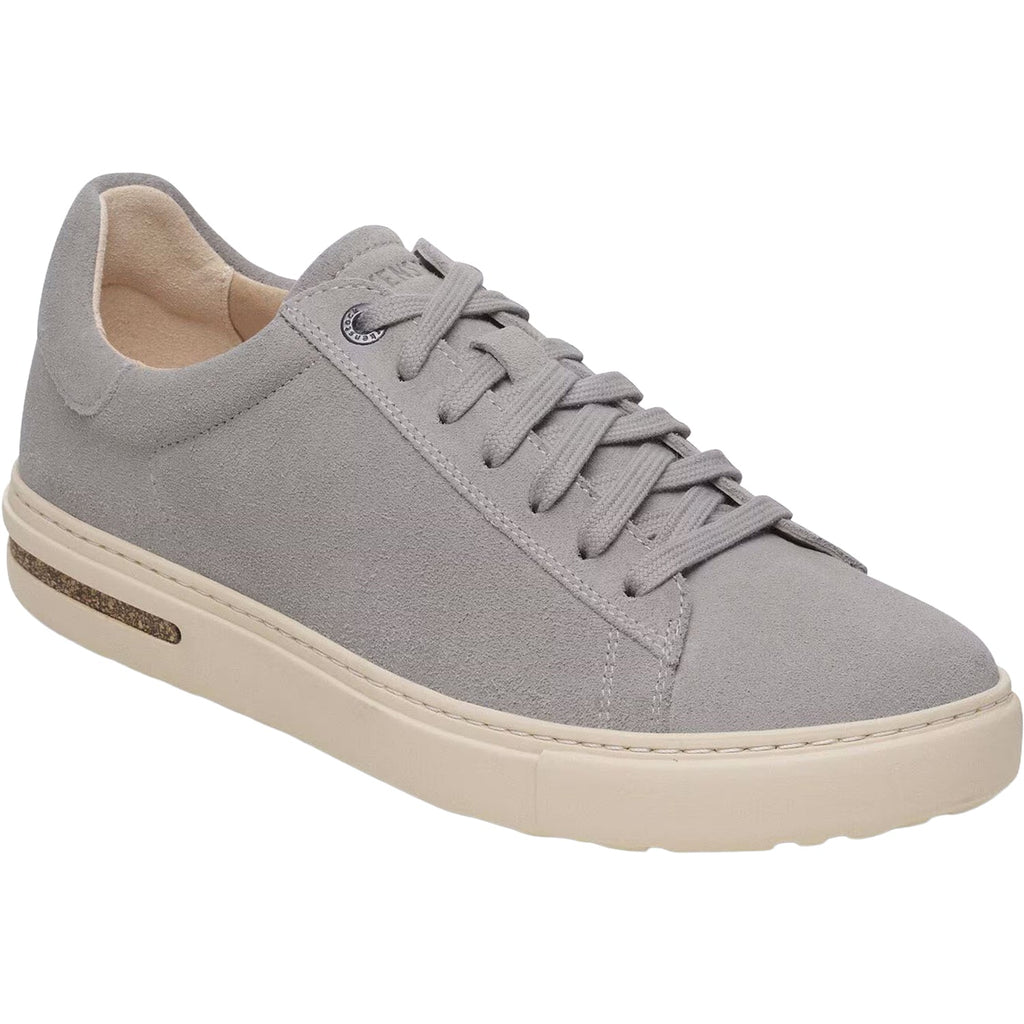 Birkenstock Bend Unisex Lace Up Shoes Stone Coin Suede