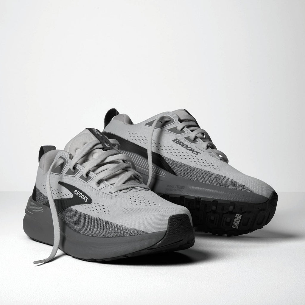 Brooks Beast GTS 26 (Stability Support) Men's Athletic Shoes Gray/Gray/Blackened Pearl