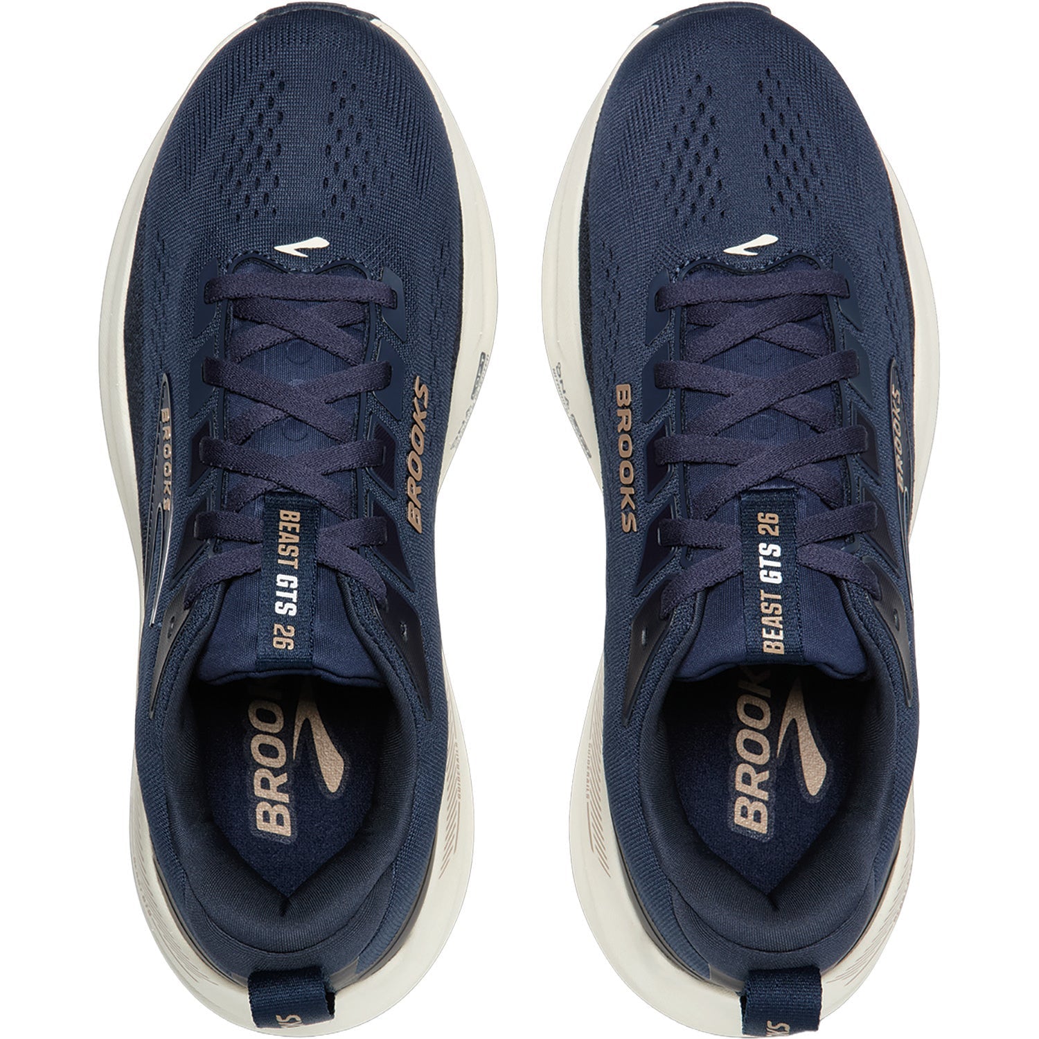 Brooks Beast GTS 26 (Stability Support) Men's Athletic Shoes Peacoat/Indigo/Portabella