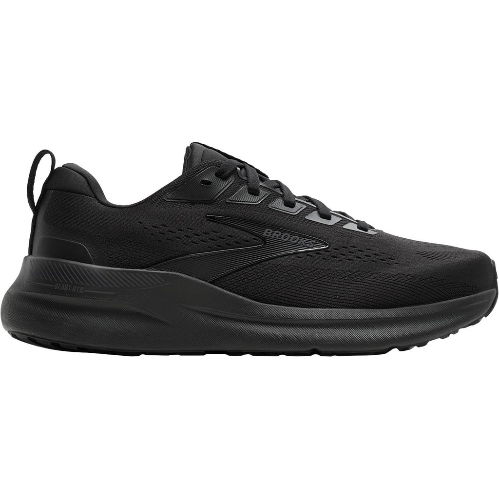 Brooks Beast GTS 26 (Stability Support) Men's Athletic Shoes Black/Black/Grey