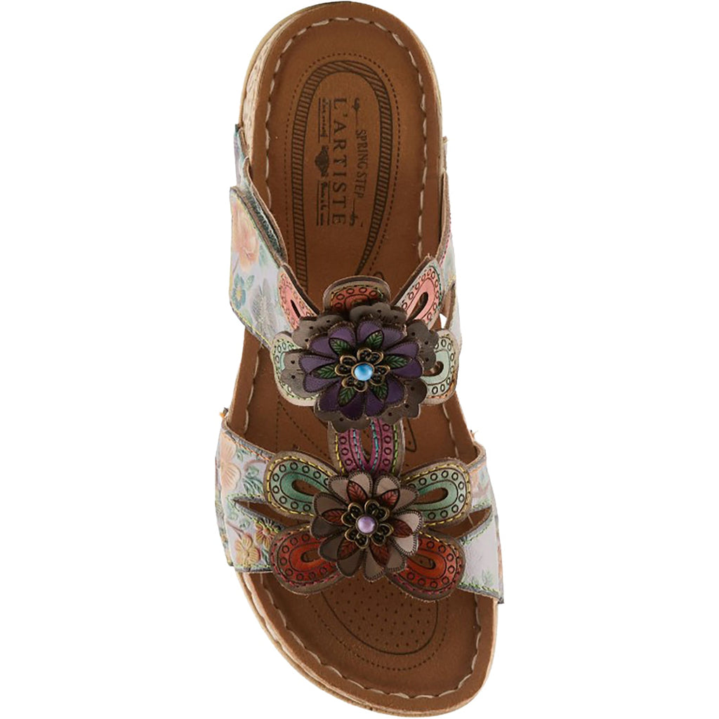 L'Artiste by Spring Step Beaudie Women's Sandals Grey Multi