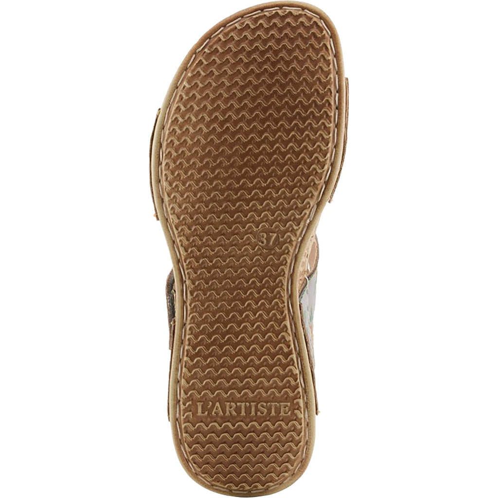 L'Artiste by Spring Step Beaudie Women's Sandals Grey Multi