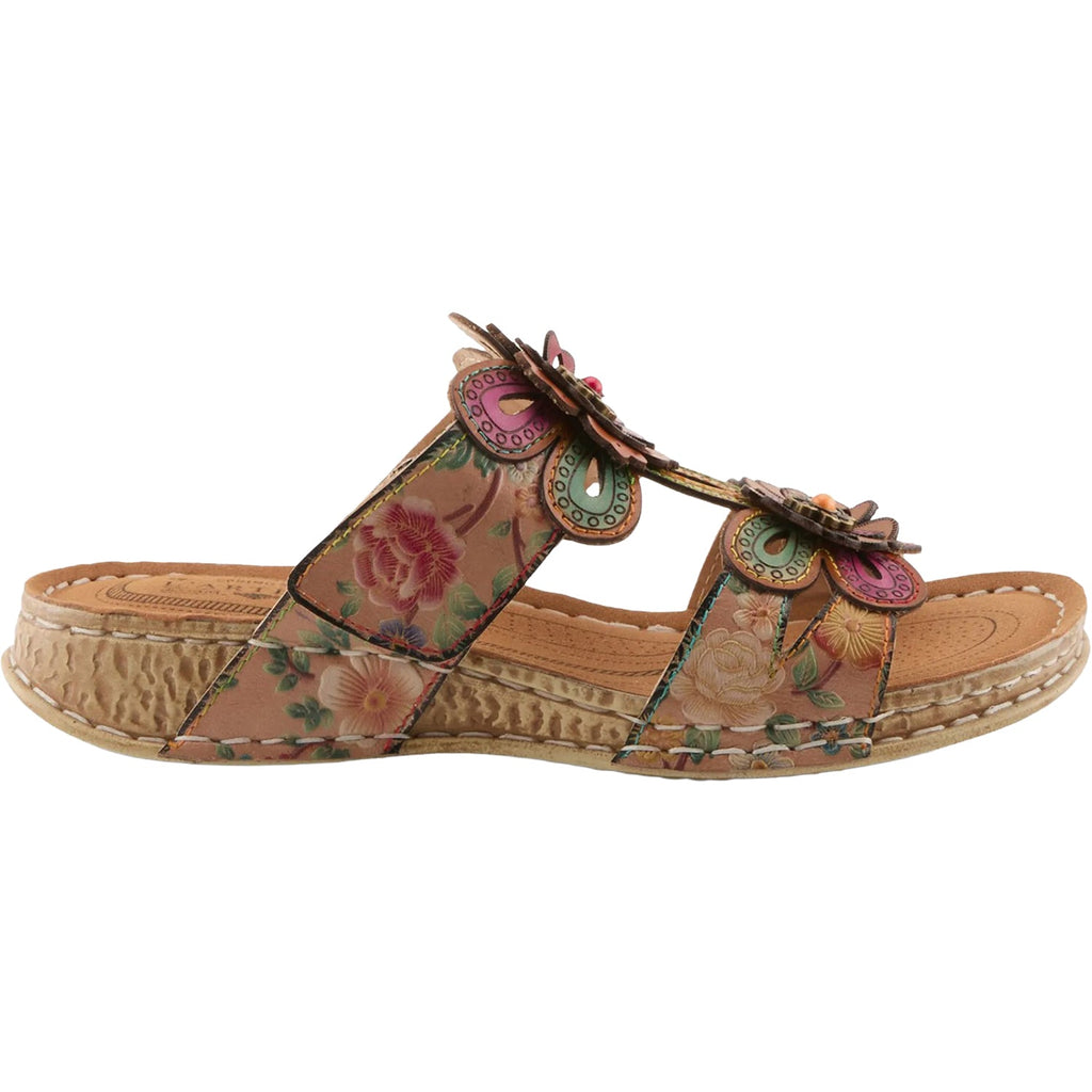 L'Artiste by Spring Step Beaudie Women's Sandals Tan Multi