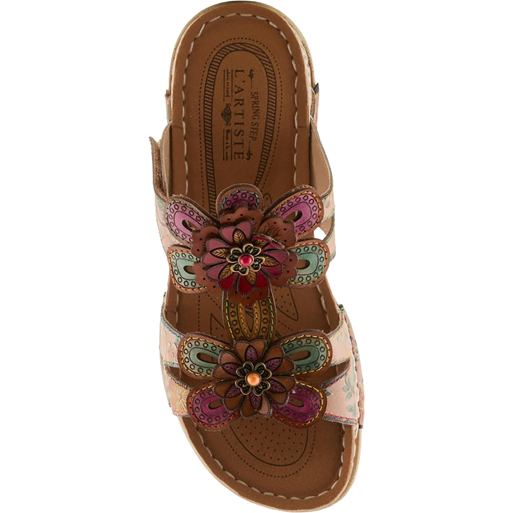 L'Artiste by Spring Step Beaudie Women's Sandals Tan Multi