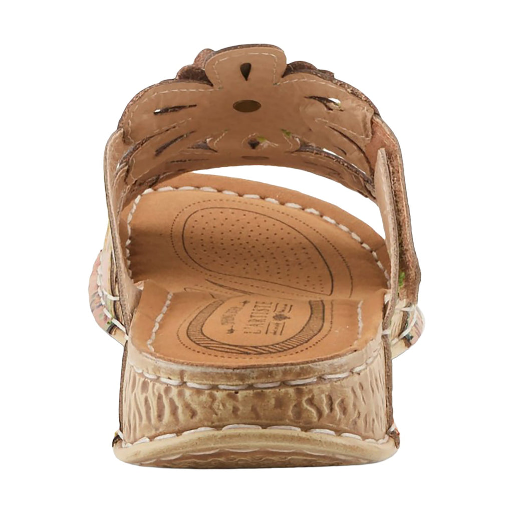 L'Artiste by Spring Step Beaudie Women's Sandals Tan Multi