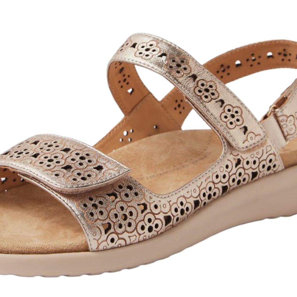 Ziera Belon Women's Sandals Champagne-Almond Leather