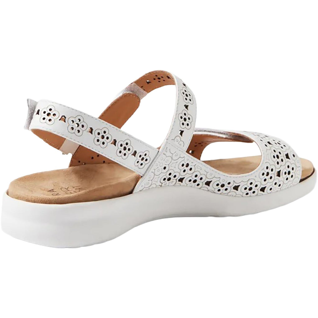 Ziera Belon Women's Sandals White-White Leather