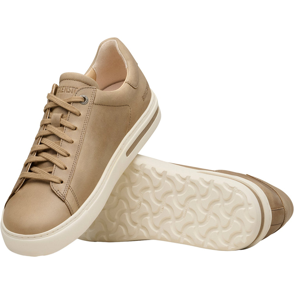 Birkenstock Bend Men's Lace Up Shoes Tobacco Leather